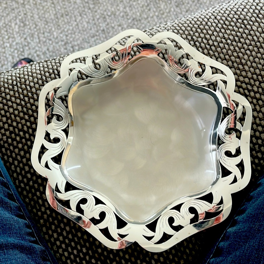 Silverplate bowl. German made